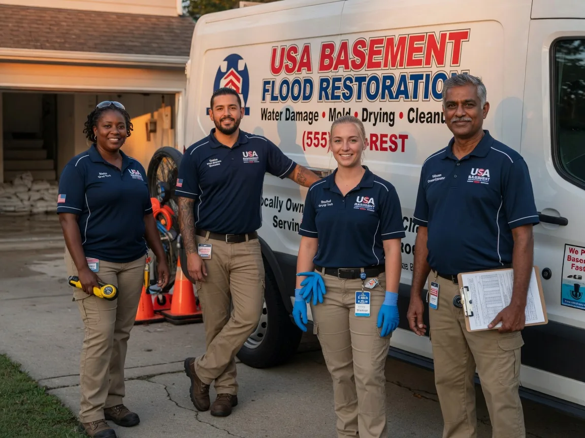 Basement Flood Cleanup company in Bruce, SD