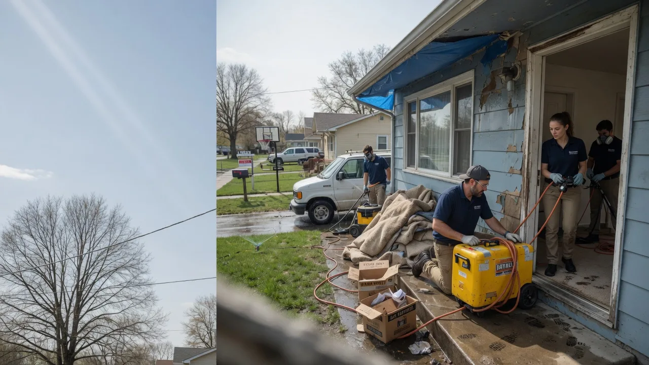 Basement Flood Cleanup in Bruce, SD near me